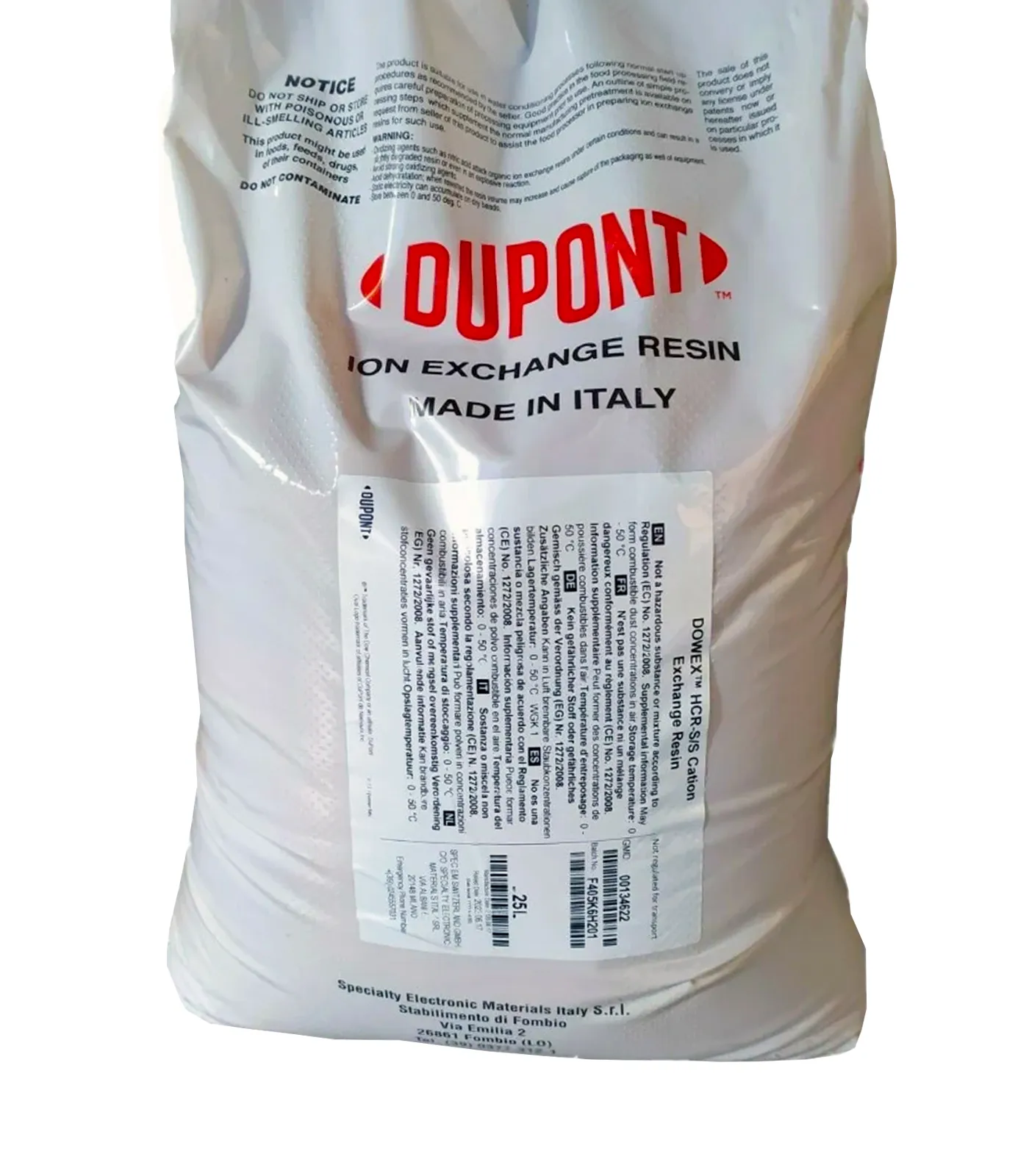Dowex (Dupont) Katyonik Reçine HCR S/S