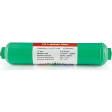10" ST-33 Inline pH Filtre Dişli ( 2 Adet Dirsek Dahil )