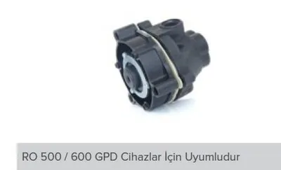 Tezgâh Altı Pompa  Kafası RO 500 / 600 GPD Cihazlar İçin Uyumludur