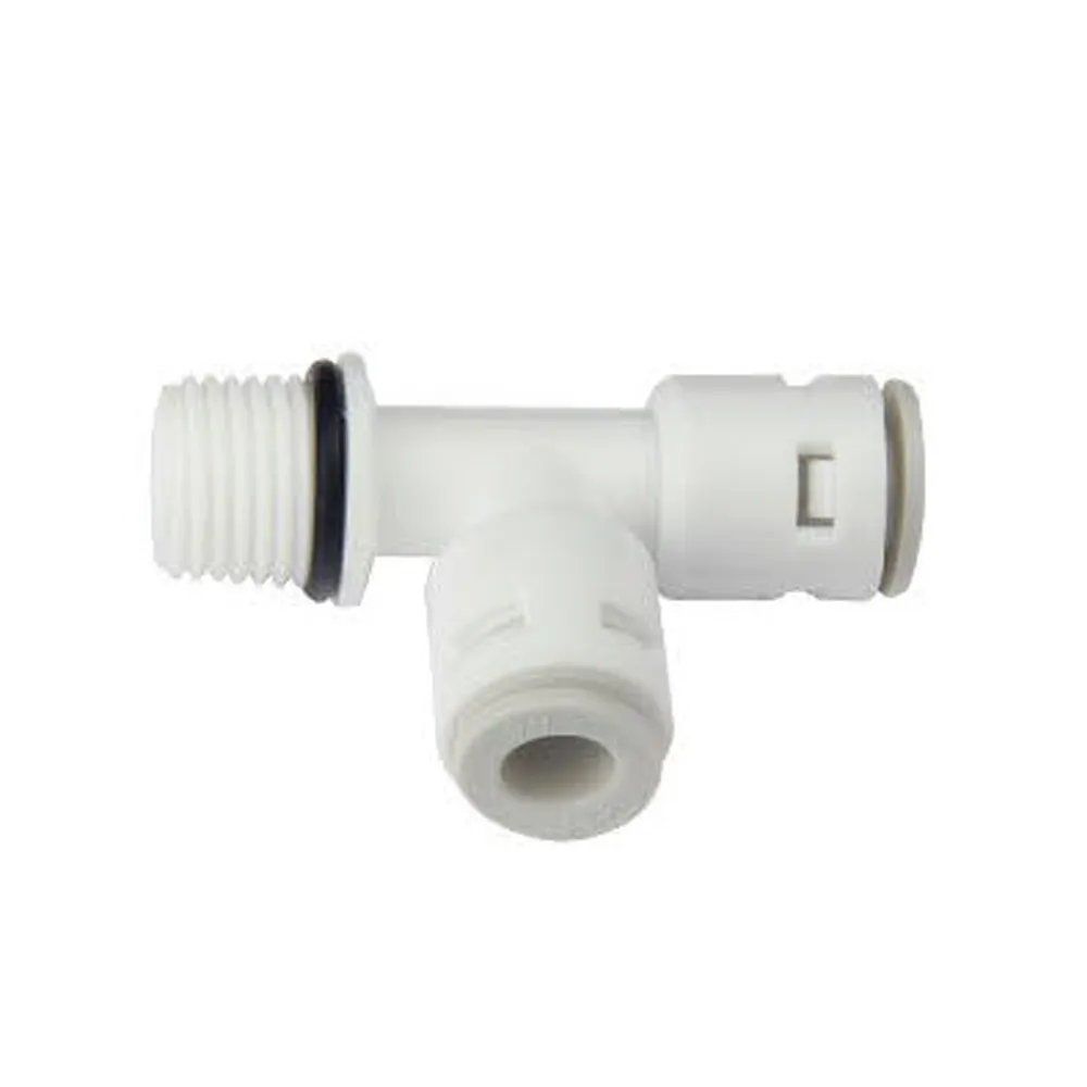 Quick 7644 Fittings Tee 3/8"- 1/4" - 1/4"