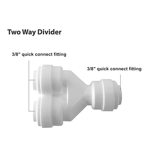 Quick Y.744 Two Way Divider Tube 3/8”